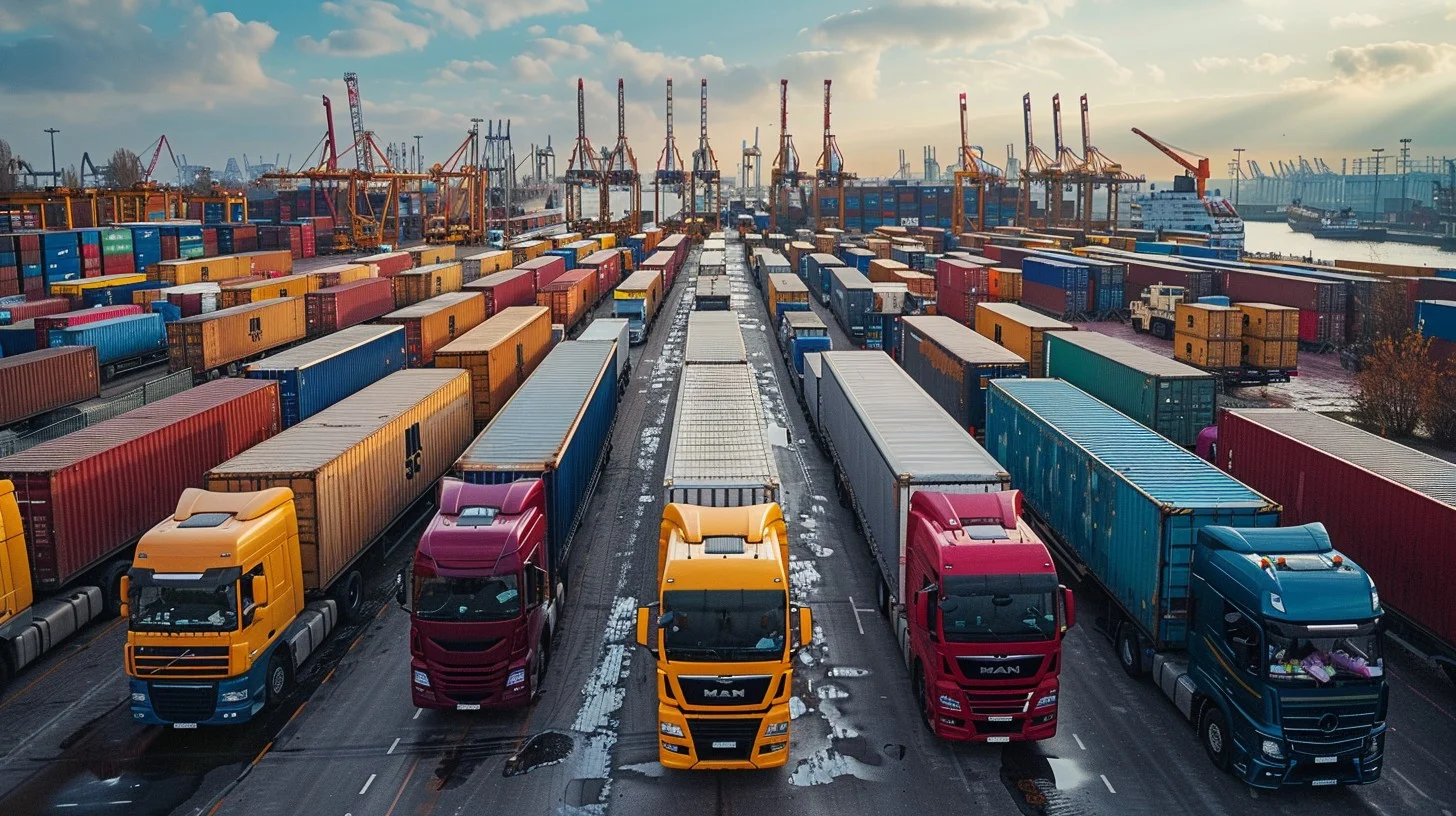Land freight terminal
